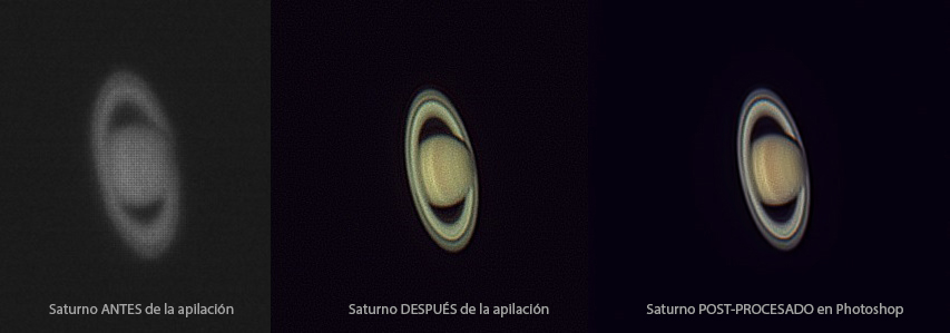 Saturno Antes y Despues